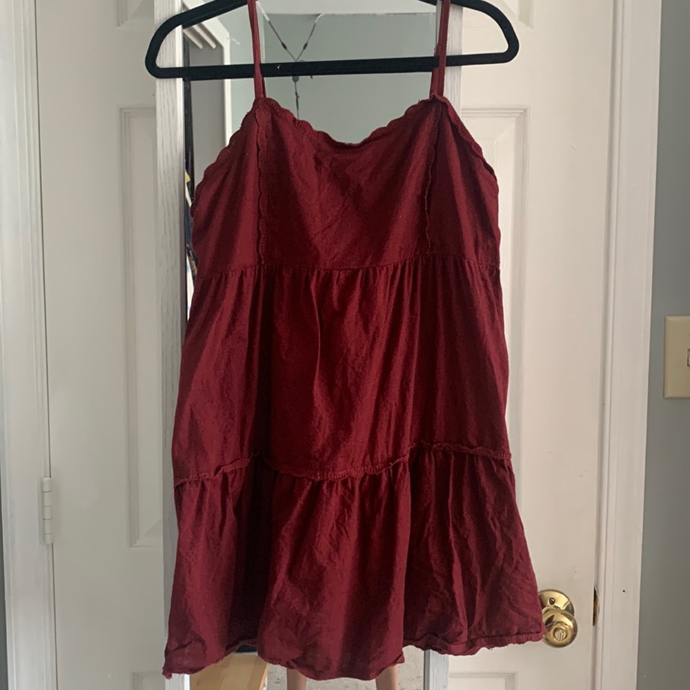 red dress